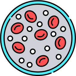 Blood cells icon