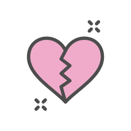 Heartbreak icon