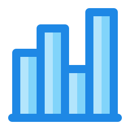 statistische grafiek icoon