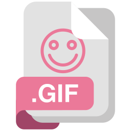 formato file gif icona