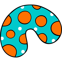 Neck pillow icon