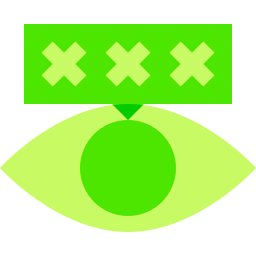 비밀번호 표시 icon