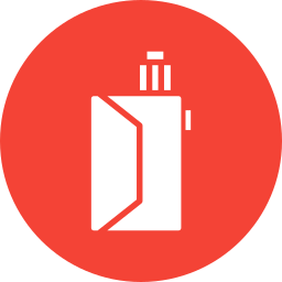 Electronic cigarette icon