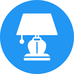 Desk lamp icon