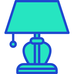 Desk lamp icon