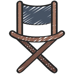 cadeira de diretores Ícone