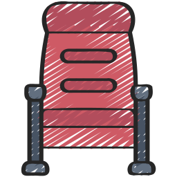 Cinema seat icon