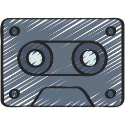 Vhs tape icon