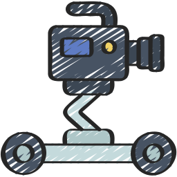 Camera dolly icon