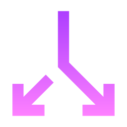Down arrows icon