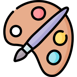 Painting palette icon