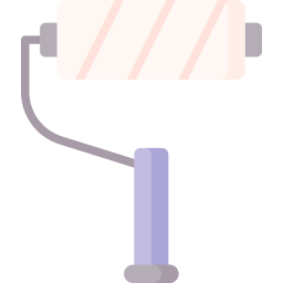 Roller paint icon