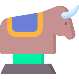 Mechanical bull icon
