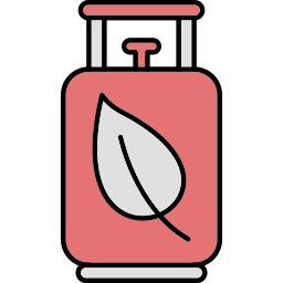 Gas cylinder icon