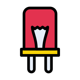 Led bulb icon