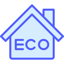 maison écologique Icône