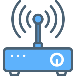 router wifi icona