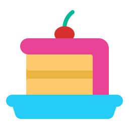 Cake slice icon