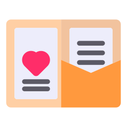 Invitation letter icon