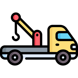 Crane truck icon