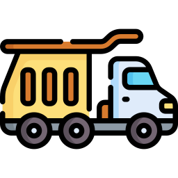 Dumper truck icon