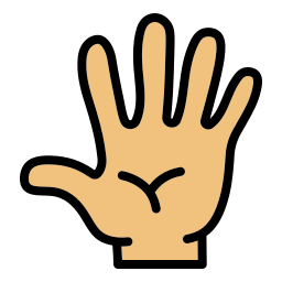 dedos icono