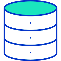 archiviazione database icona