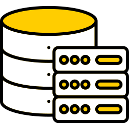 almacenamiento de base de datos icono