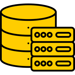 almacenamiento de base de datos icono