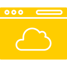 Cloud computing icon