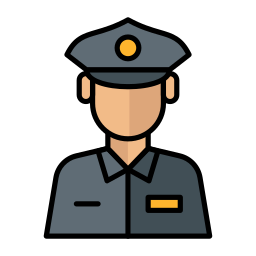 Correction officer icon