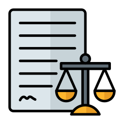 Legal document icon