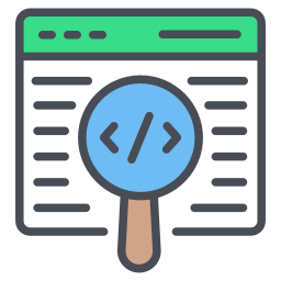 Web coding icon