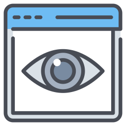 Web vision icon