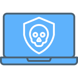 Cyber attack icon