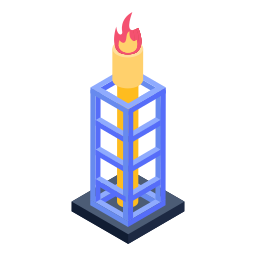 olympische flamme icon