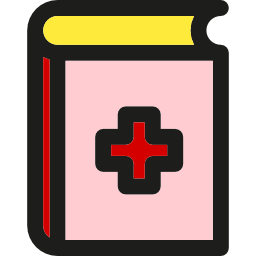 Medicine book icon