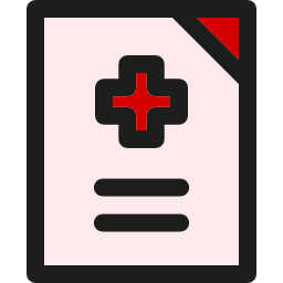 Medical record icon