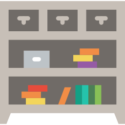 Bookshelf icon