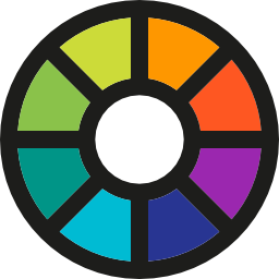 Color wheel icon