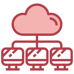 Cloud computing icon