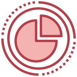 diagramme circulaire Icône