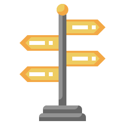 Signpost icon