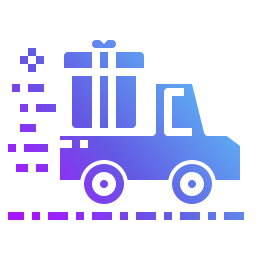 Delivery car icon