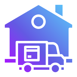 Home delivery icon