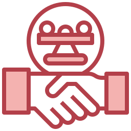 Shake hands icon