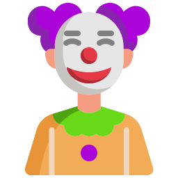 clown icona