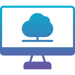 Cloud computing icon