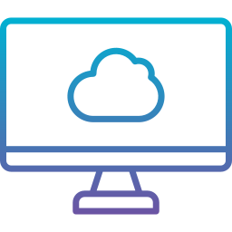 Cloud computing icon