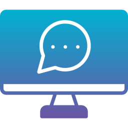 Chat bubble icon